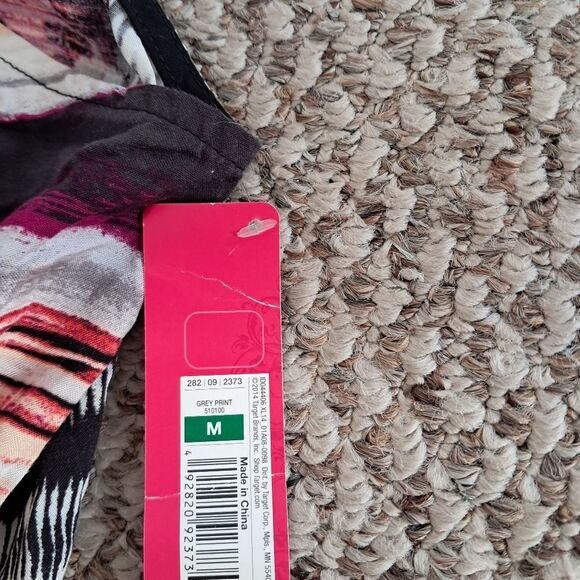 *Final Price* Xhilaration romper women's medium M colorful abstract hippie boho - Picture 7 of 11